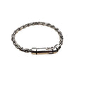 S925 Sterling Silver Vintage Men's Bolt Bracelet (Copy)