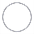 Square Rock Candy Moissanite Cuban Chain Necklace (Copy)
