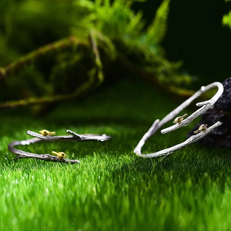 Nightingales on Branch Bracelet (Copy)