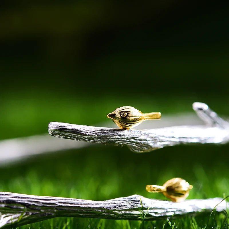 Nightingales on Branch Bracelet (Copy)
