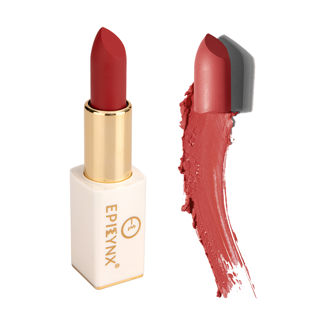 Vegan Matte Lipstick – Hydrating, Long-Wear, Magnetic Case