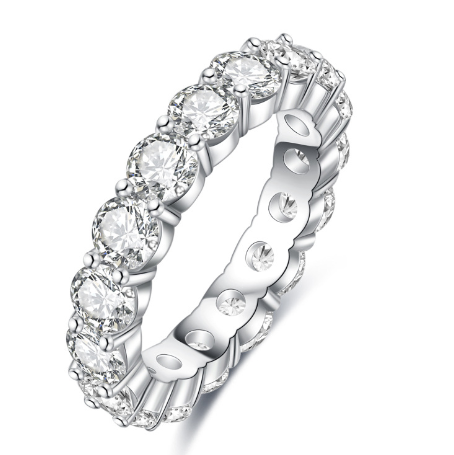 Eternity Moissanite Ring (Single Item) (Copy)