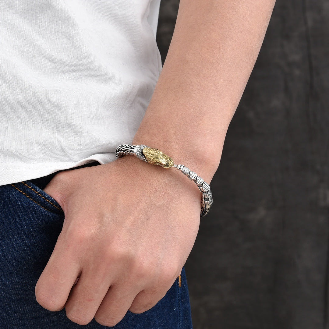 Personalized Sterling Silver Dragon Sea Bracelet (Copy)