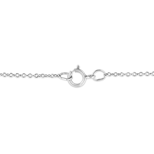 .925 Sterling Silver Diamond Accent Cancer Zodiac Design 18" Pendant Necklace Medallion (K-L Color, I1-I2 Clarity) (Copy)