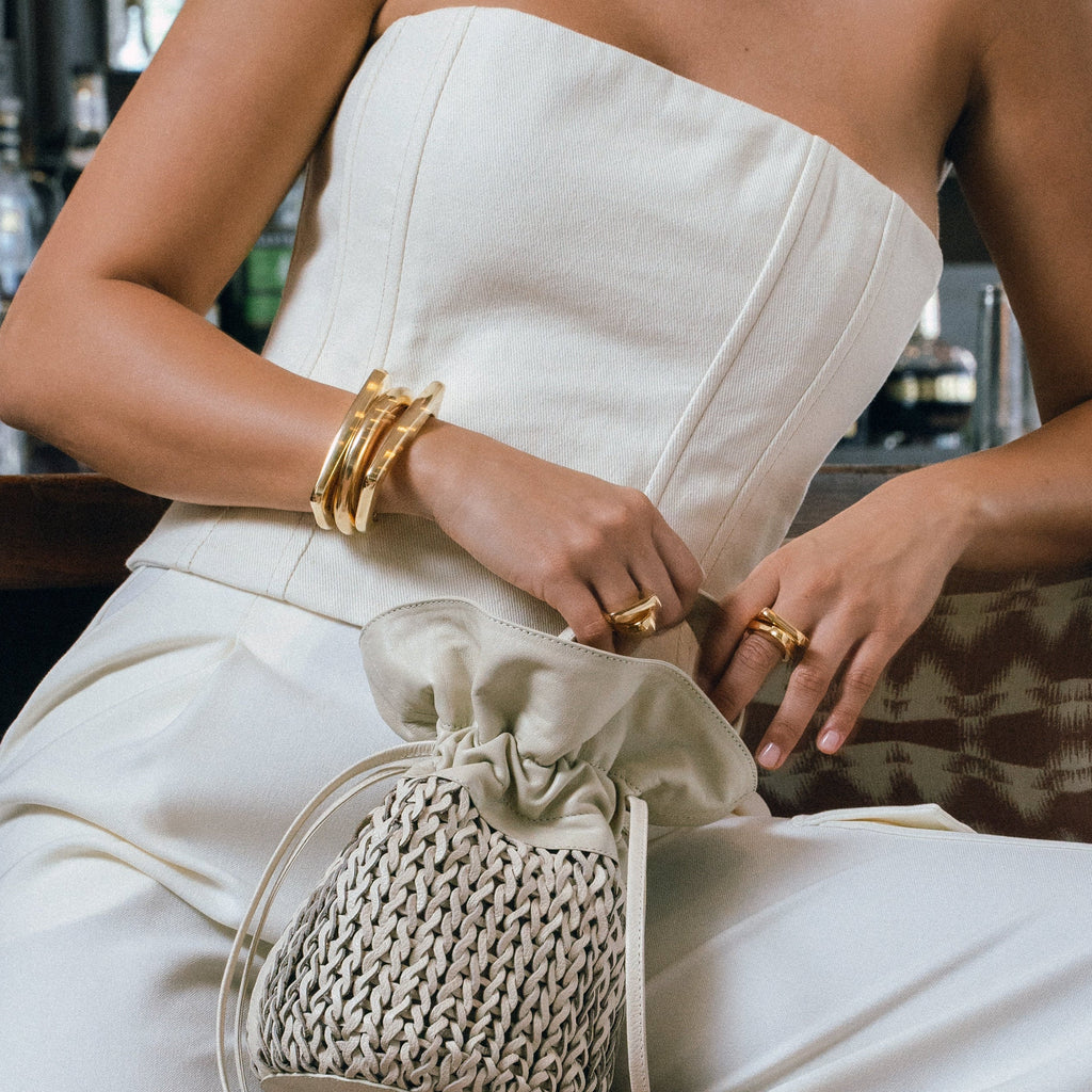 Sophia Geometric Statement Bracelet